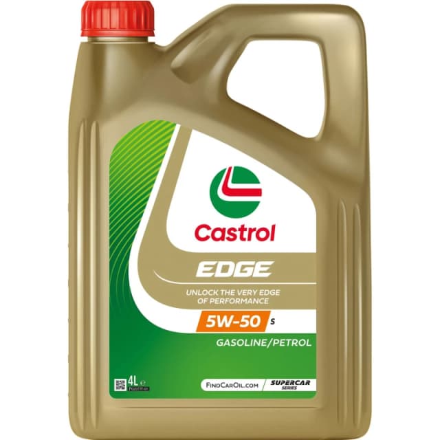 Castrol 16061C Engine oil Castrol EDGE 5W-50 S Capacity: 4l Engine Oil (1862)