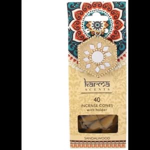 Karma Sandalwood Incense Cones Gift Set