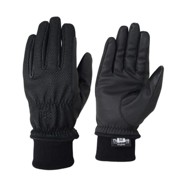 Hy5 Mens Storm Breaker Thermal Gloves in Black Size: Small Black Male S