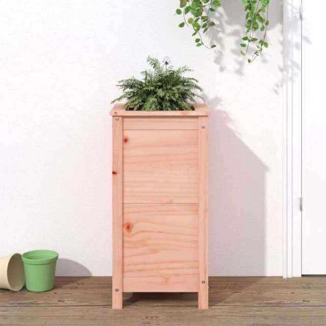 vidaXL Garden Planter 40x40x78cm Solid Wood Douglas, Brown 825280