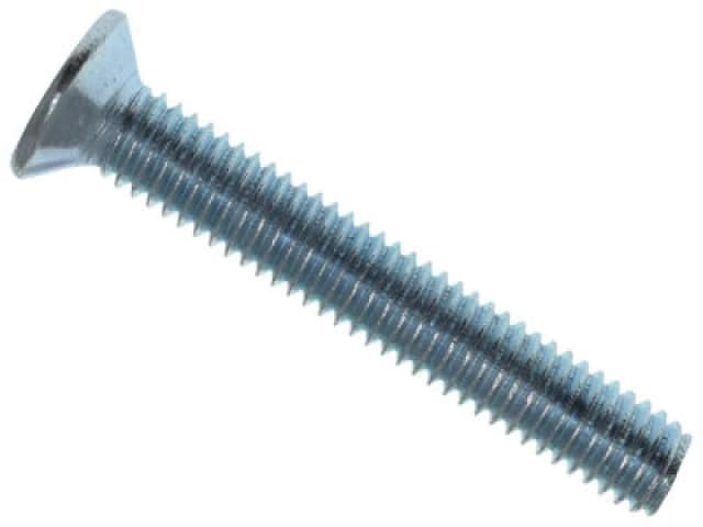 Metalmate Memmscsk0540 Machine Screw Pozi Compatible Csk Zp M5 X 40mm Box 25 Memmscsk0540