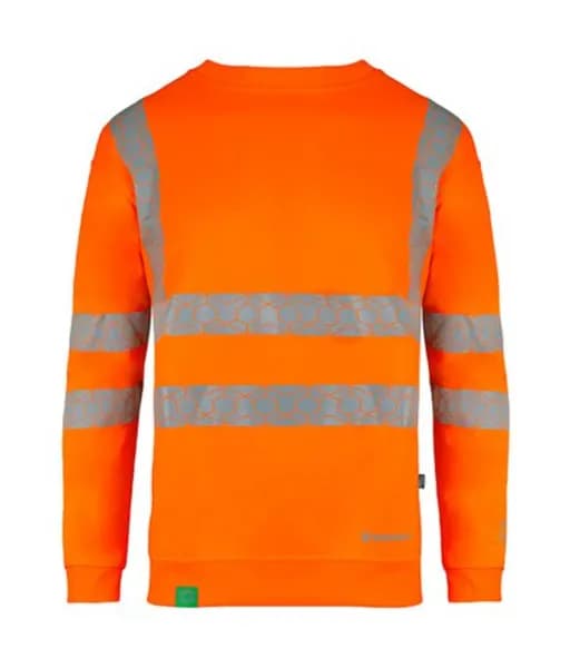 Beeswift Envirowear Beeswift Envirowear High Visibility Sweatshirt Orange 4XL EWCSSOR4XL
