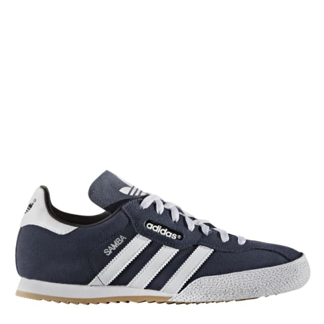 adidas Originals Samba Suede Trainers Mens Low Trainers 6 (39.3) Blue 26315122260
