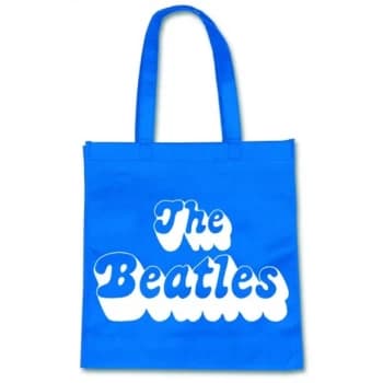 The Beatles - 1970's Logo Eco Bag - Blue