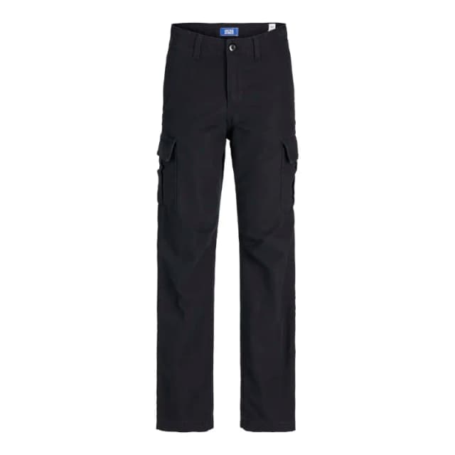 JACK & JONES JUNIOR Cargo Trousers Black Baby 10Y (138CM);15Y (168CM);14Y (162CM);12Y (150CM);11Y (144CM)