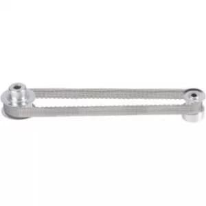 Flat toothed drive belt Reely Outside circumference: 160 mm No. of teeth: 64