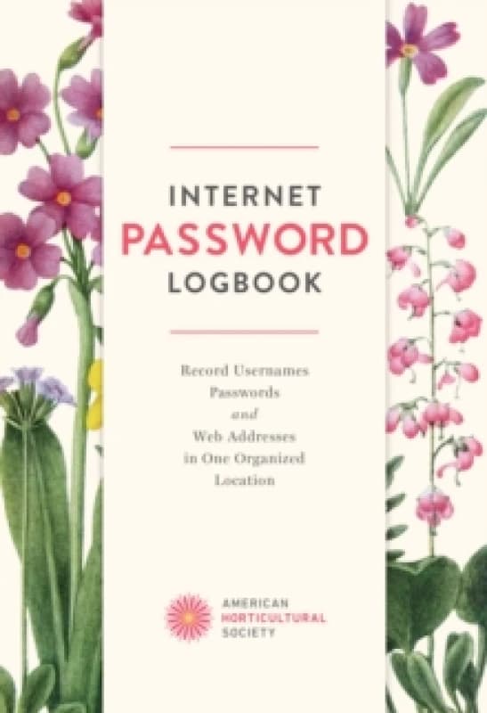 Internet Password Logbook Hardback