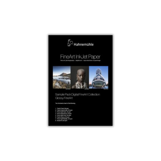 HAHNEMUEHLE Digital FineArt A4 Glossy Photo Paper - 16 Sheets 4011367005672
