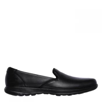 Skechers Go Walk Lite Fan Womens Shoes - Black