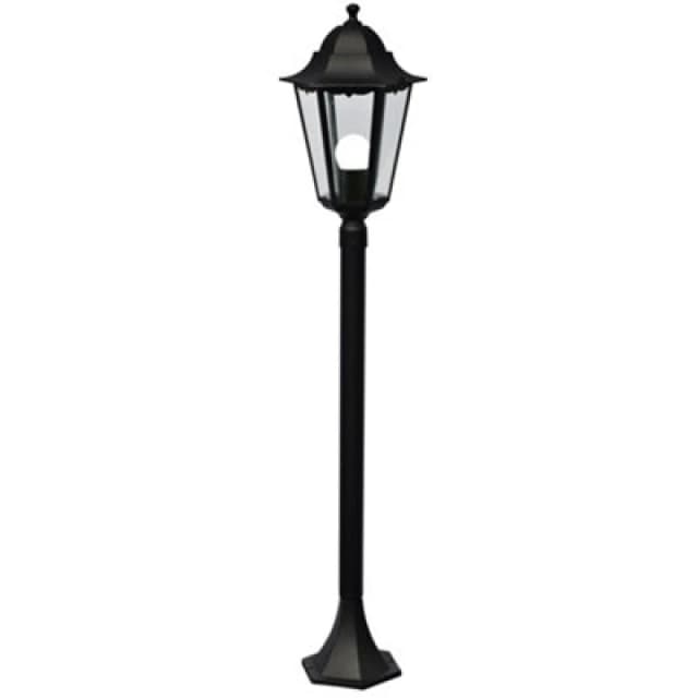 Nordlux Cardiff Outdoor Aluminium Garden Post Weatherproof Black,mains