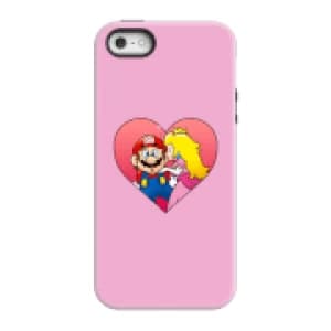 Nintendo Super Mario Peach Kiss Phone Case - iPhone 5/5s - Tough Case - Gloss