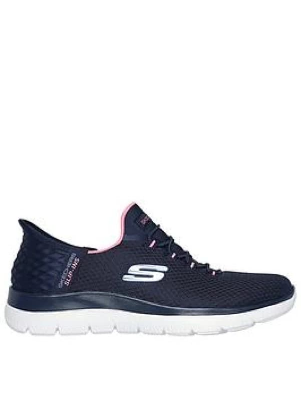 Skechers W Sm Dmn Dr - Blue 6 Female