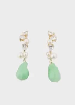 Paul Smith Women'S 'Eze‐Eh' Pearl & Cubic Zirconia Earrings By Completedworks
