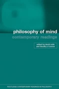 Philosophy of Mind by Timothy Oconnor Book
