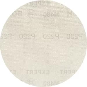 Bosch Expert M480 125mm Net Abrasive Sanding Disc 125mm 220g Pack of 5