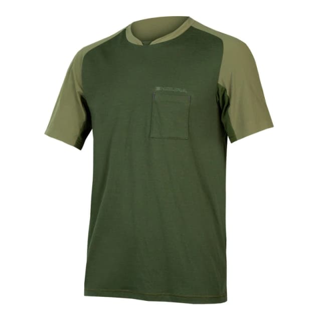 Endura GV500 Foyle Jersey - Green Green S