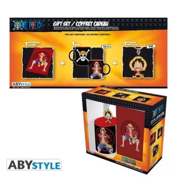 One Piece - Luffy (Mug + Keyring + Notebook) Gift Box