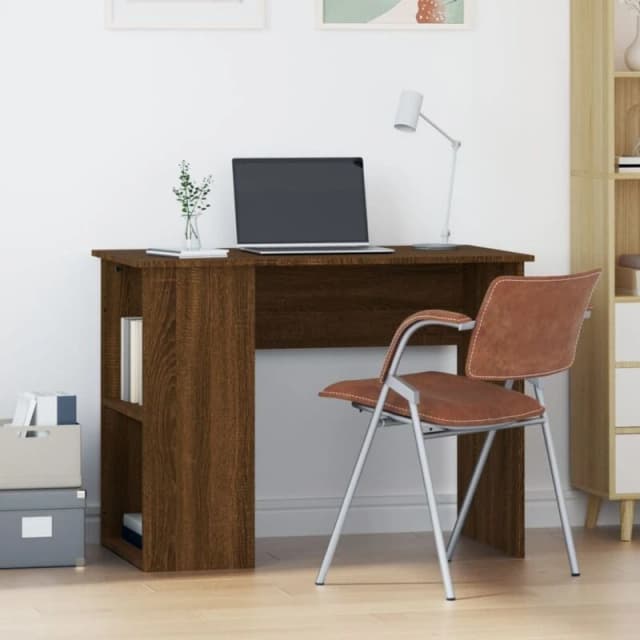VIDAXL Vidaxl - Desk Brown Oak 100x55x75cm Engineered Wood 8720845888114