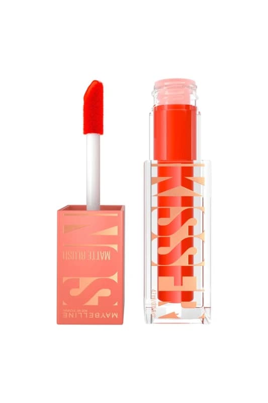 Maybelline Womens Sunkisser Hazy Matte Blush 4.7ml in Spritzy Orange Spritzy Orange Female 4.7ml