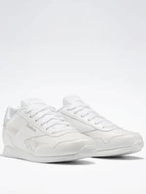 Reebok Royal Classic Jogger 3 Shoes, Silver/White, Size 3 Older