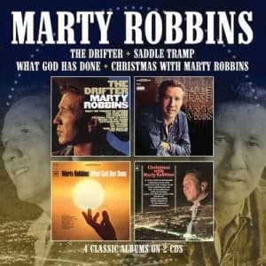 The Drifter/Saddle Tramp/What God Has Done/Christmas With Marty by Marty Robbins CD Album