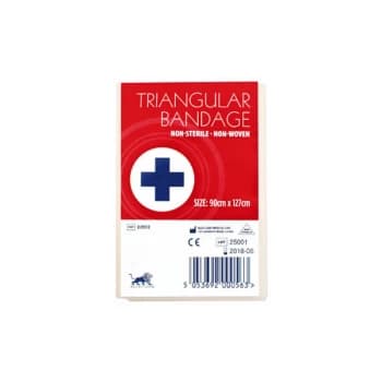 MEDICAL 30gms NON WOVEN TRIANGULAR BANDAGE - Click