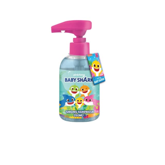 Baby Shark 250ml Singing Liquid Hand Wash Dispenser 250ml unisex 250ml