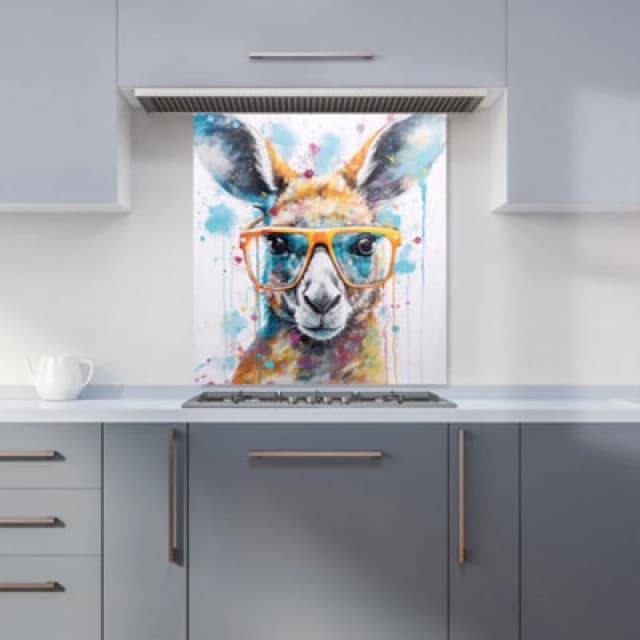 Warren Reed - Designer Geometric Retro Vintage Colored Chevron Pattern Tea Towel in Green Green Unisex