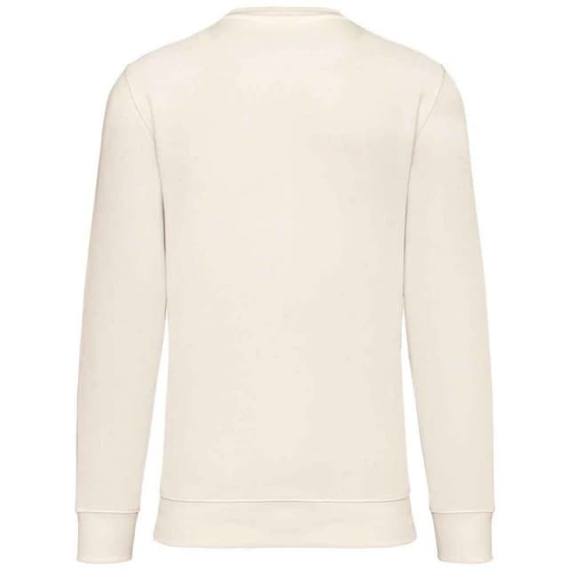 Native Spirit Mens Crew Neck Sweatshirt in Natural Size: XS Natural Male XS