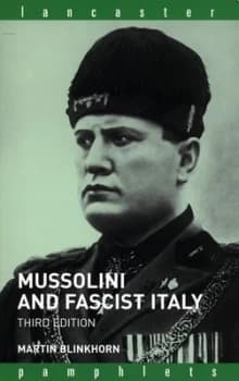 Mussolini and Fascist Italy by Martin Blinkhorn Paperback