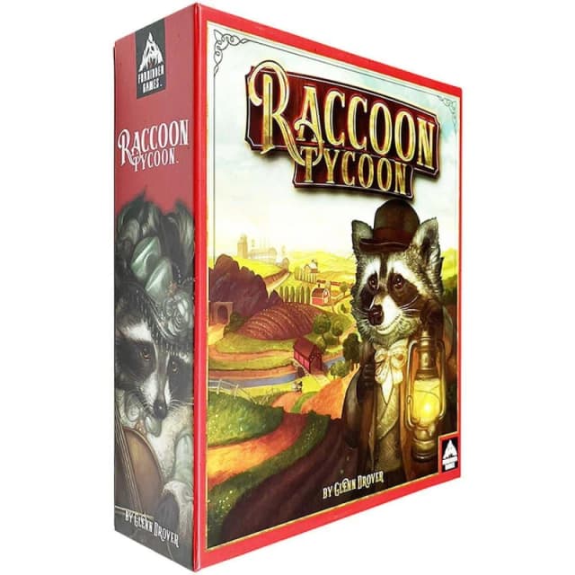 University Games Raccoon Tycoon - White White One Size