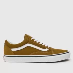 Vans Old Skool Trainers In Gold