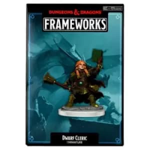 Dungeons & Dragons Frameworks: Dwarf Cleric Female for Merchandise
