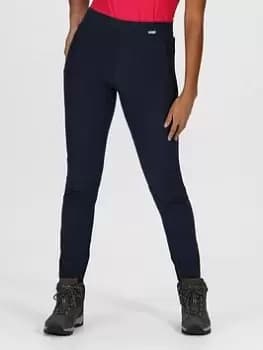 Regatta Pentre Stretch Trousers - Navy, Size 12, Women
