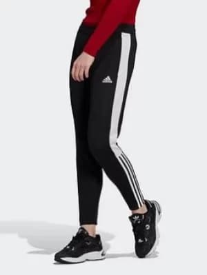 adidas Tiro Essential Tracksuit Bottoms, Black/Pink, Size S, Women