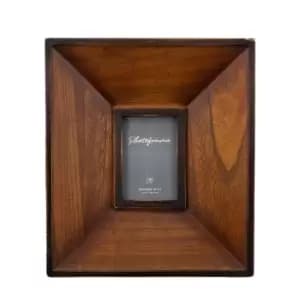 Ingleby Strand Rectangle Photo Frame 6" x 4" (15cm x 10cm) Brown
