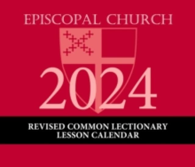 2024 Episcopal Church Revised Common Lectionary Lesson Calendar Book