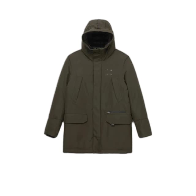 Krakatau Hooded parka Krakatau Marcasite Vert Male XL
