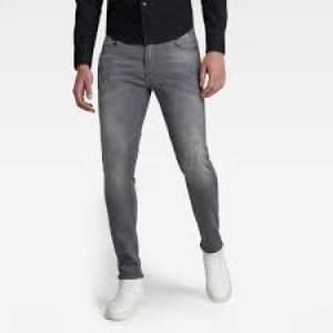 G-Star Raw REVEND SUPER SLIM mens in Grey
