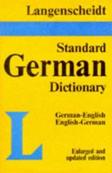 Langenscheidt Standard German Dictionary Hardback