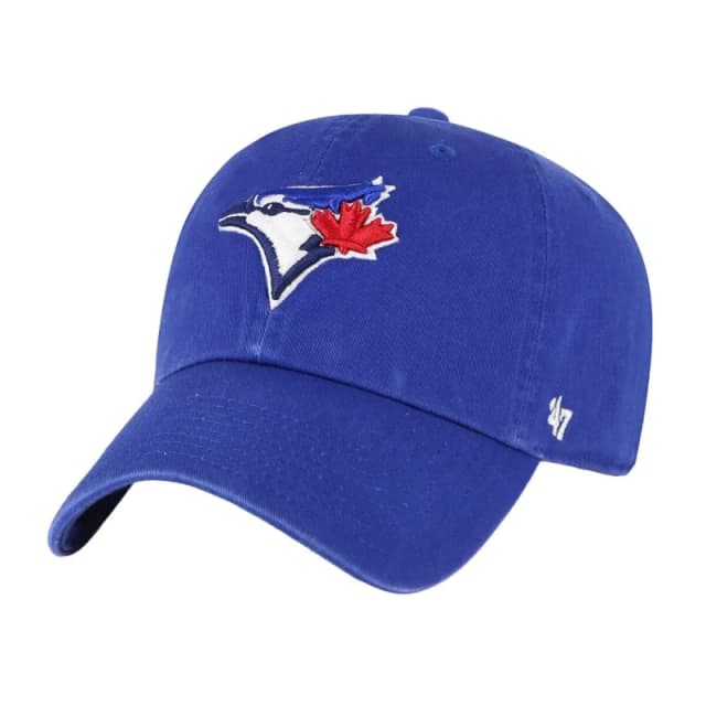 Toronto Blue Jays Womens Clean Up 47 Baseball Cap in Mid Blue Mid Blue Female One Size