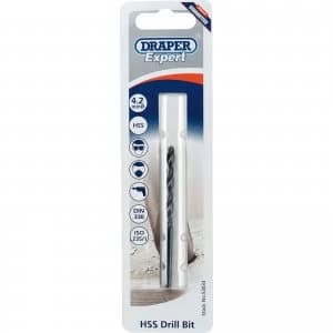 Draper Expert HSS Metric Tap Drill Bit 4.2mm