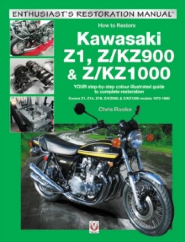 Kawasaki Z1, Z/Kz900 & Z/Kz1000 : Your Step-by-Step Colour Illustrated Guide to Compete Restoration. Covers Z1, Z1a, Z1b, Z/Kz900 & Z/Kz1000 Models 19