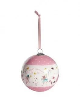 Mamas & Papas Bauble - Pink Xmas Wishes 2020
