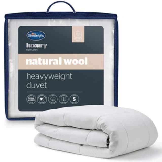 Silentnight Heavyweight Wool Duvet - King