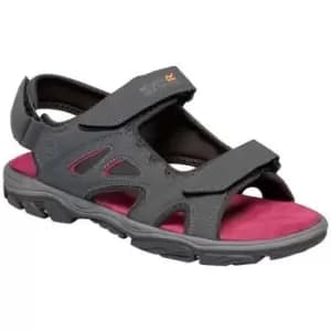 Regatta LADY HOLCOMBE Vented Sandals womens Sandals in Grey,4,5,6,7