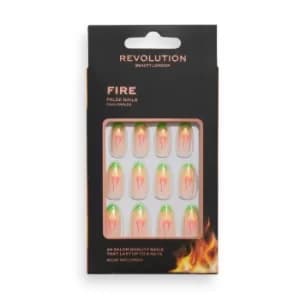 Makeup Revolution Flawless False Nails Fire