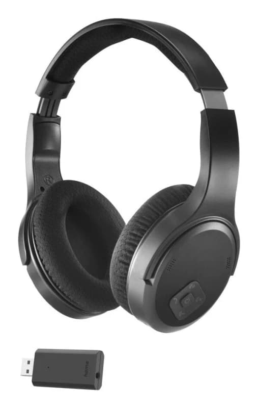 Hama Hama 00221847 headphones/headset Wired & Wireless Head-band TV Bluetooth Black 00221847