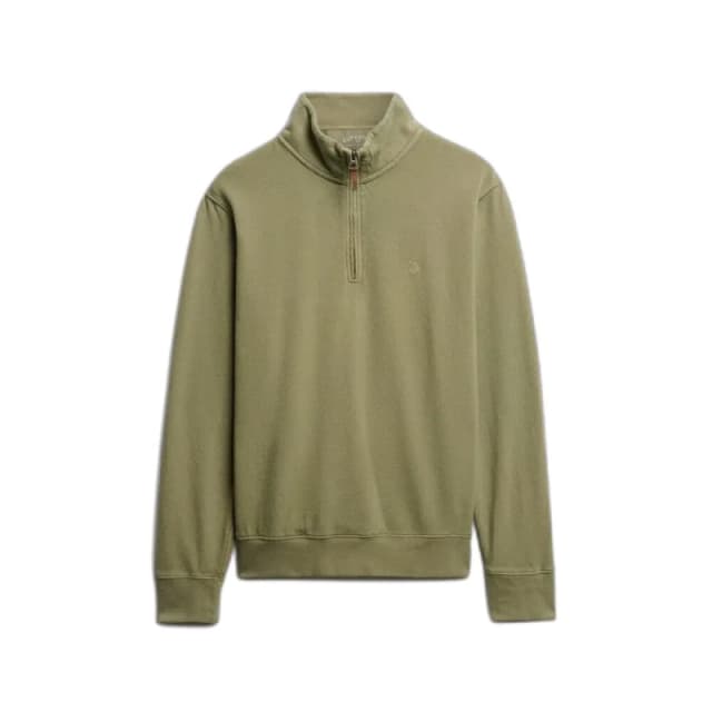 Superdry Classic trucker collar sweatshirt Superdry Essential Vert Male 2XL