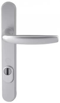 Atlanta Silver Security Multipoint Handles 92mm